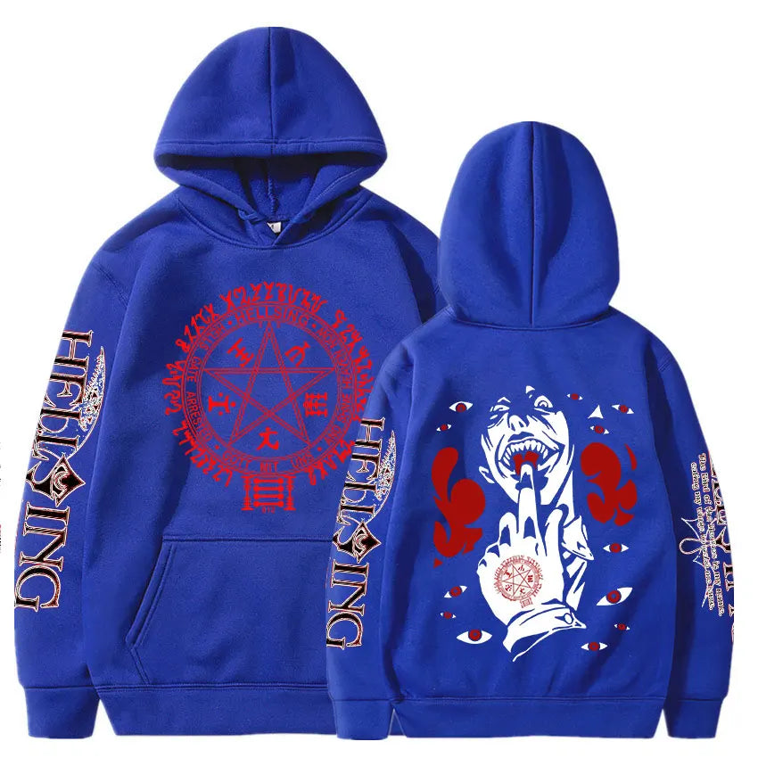 Hellsing Ultimate Alucard Oversized Hoodie