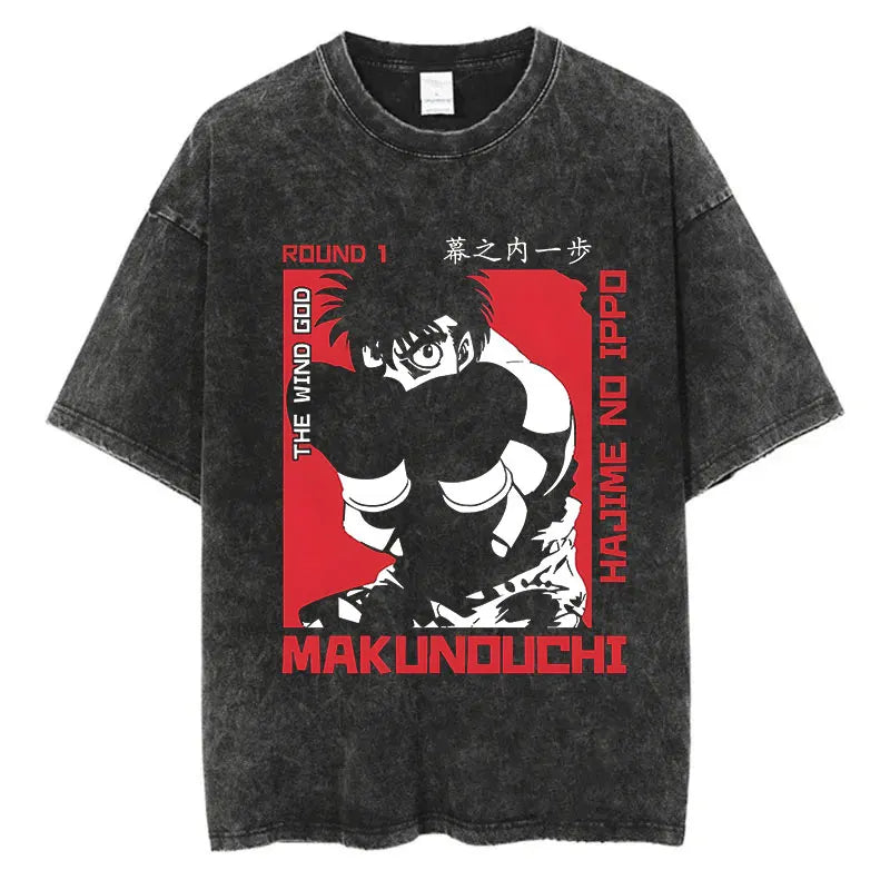 Hajime No Ippo Kamogawa Oversized T-Shirt