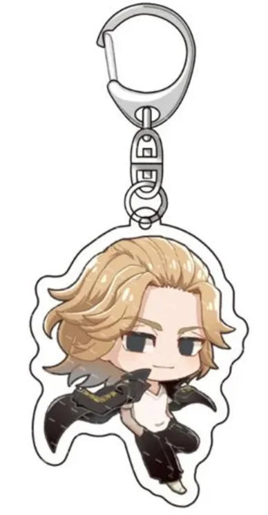 6Cm Acrylic Keychain Bag Pendant for Attack on Titan Eren Erwin Hange Cartoons Backpack Decoration Pendant Cute Anime Fan Gift
