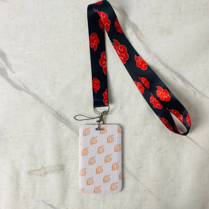 Anime Cartoon Credential Holder Lanyard