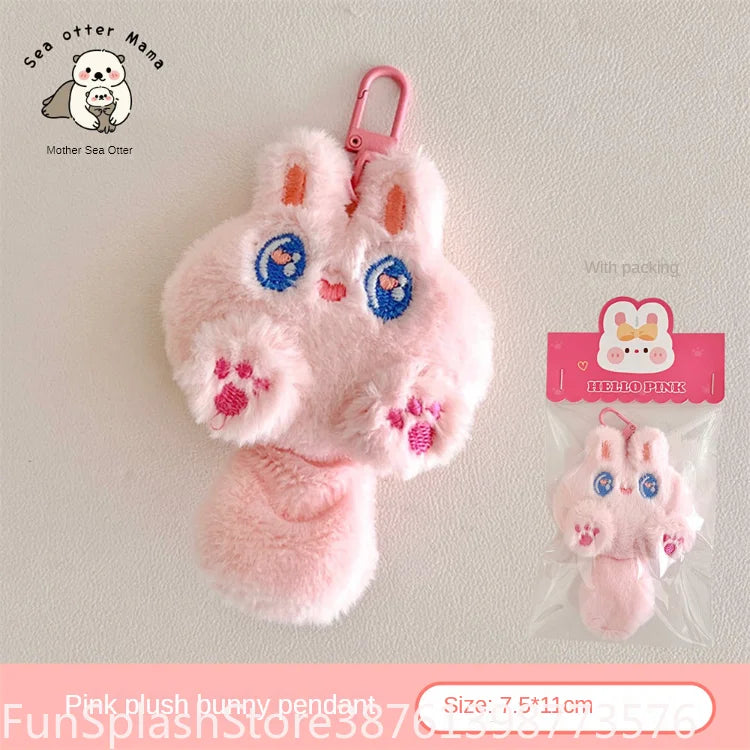 Anime Cat Plush Pendant