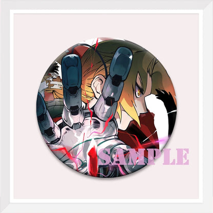 Fullmetal Alchemist Roy Mustang Pin Badge