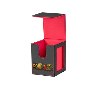 ONE PIECE Luffy Zoro Trading Card Deck Box with Window Cartoon Magnetic Closure Game Card Deck Holder Jewelry Organiser Case