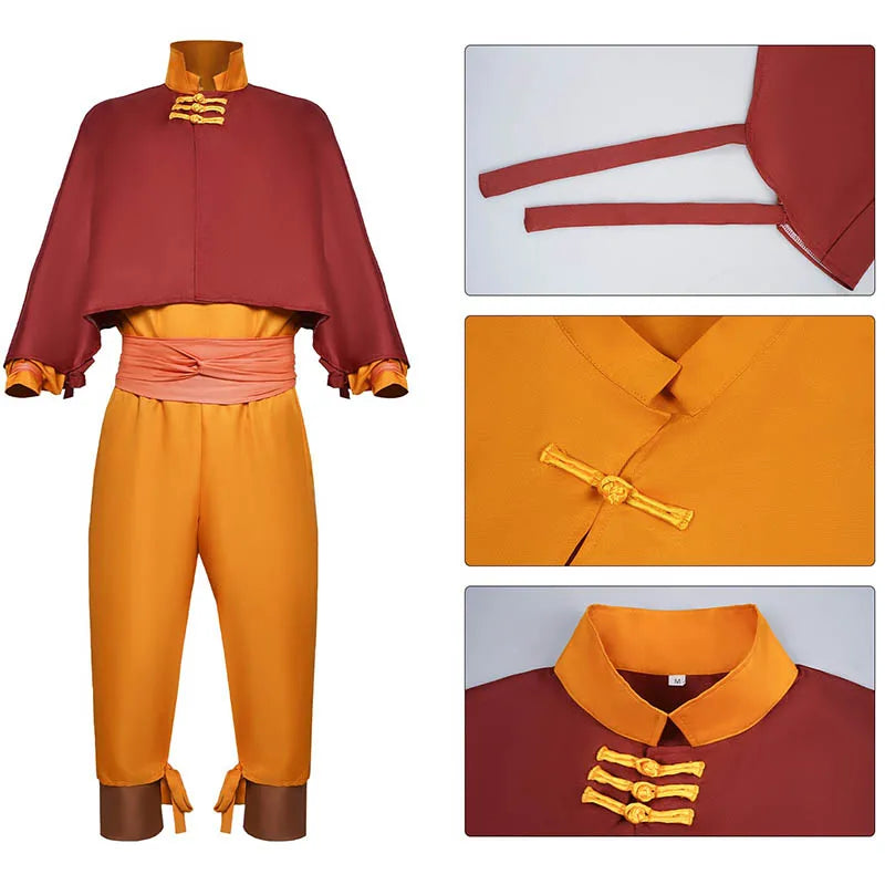 Avatar The Last Airbender Aang Cosplay Costume