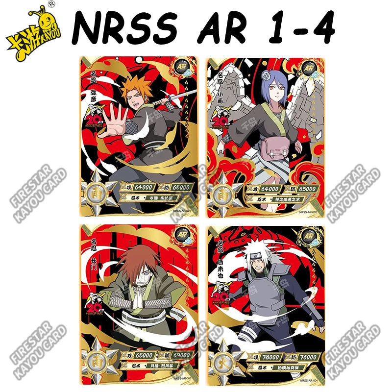Naruto KAYOU Card Full Set Rare BP NR SE GP CP SP CR MR PR SV SLR OR AR NR UR ZR TR Cards Uzumaki Naruto Anime Collectible Card