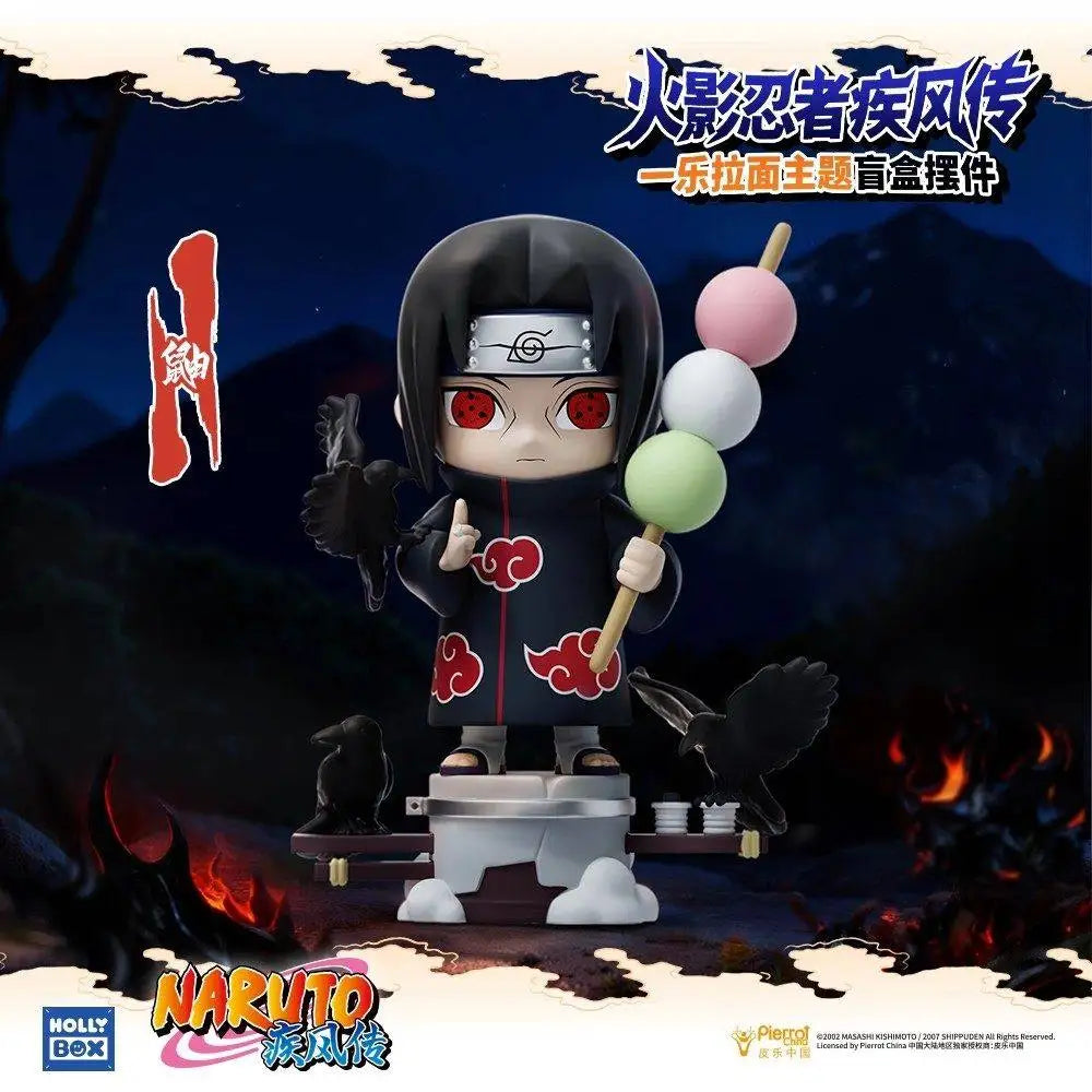 New In Stock Genuine Hollybox Naruto Shippuden Blind Box Ichiraku Ramen Series Naruto Sasuke Model Toys Holiday Present