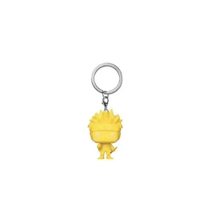 Keychain  Shippuden Uzumaki Kakashi Sasuke Kurama Kawaki Glow Vinyl Figure Key Ring Anime Bag Pendant Gift Toys