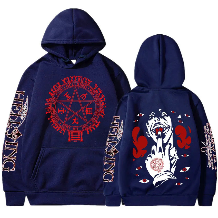 Hellsing Ultimate Alucard Oversized Hoodie