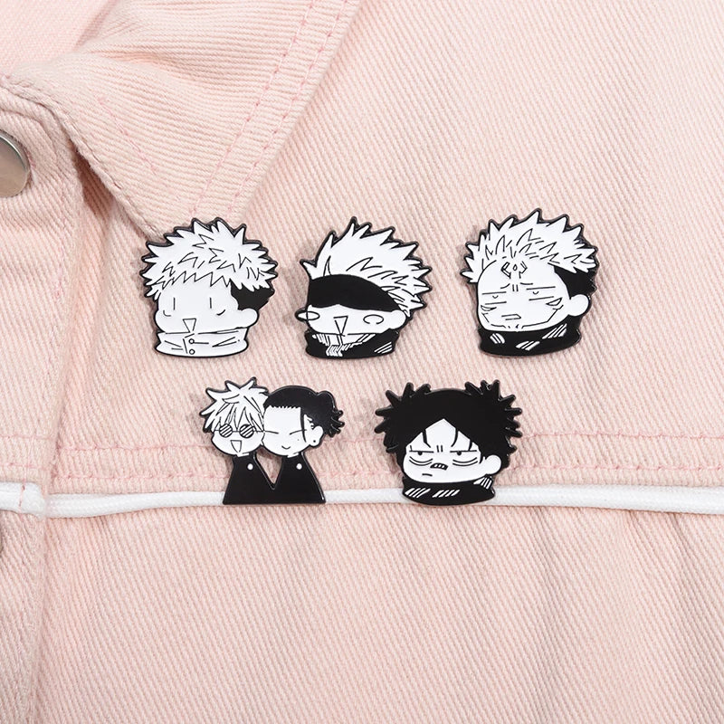 Anime Characters Enamel Pin
