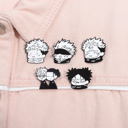 Anime Characters Enamel Pin