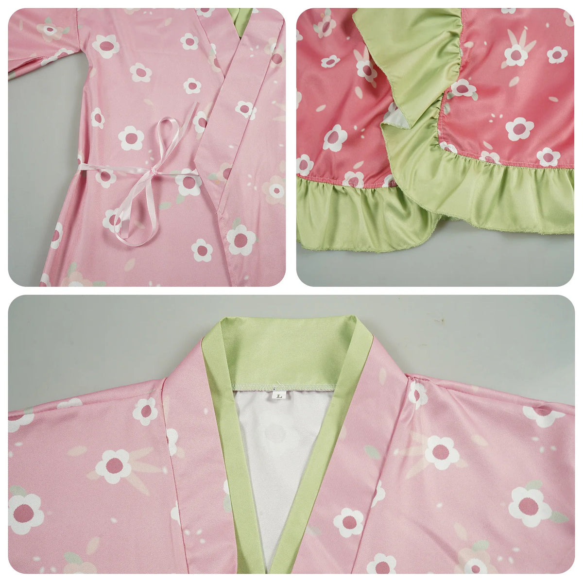 Demon Slayer Kanroji Mitsuri Kimono Costume