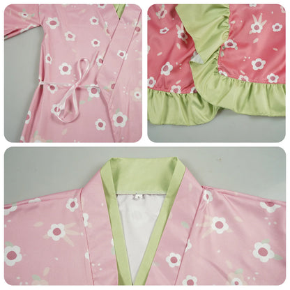 Demon Slayer Kanroji Mitsuri Kimono Costume