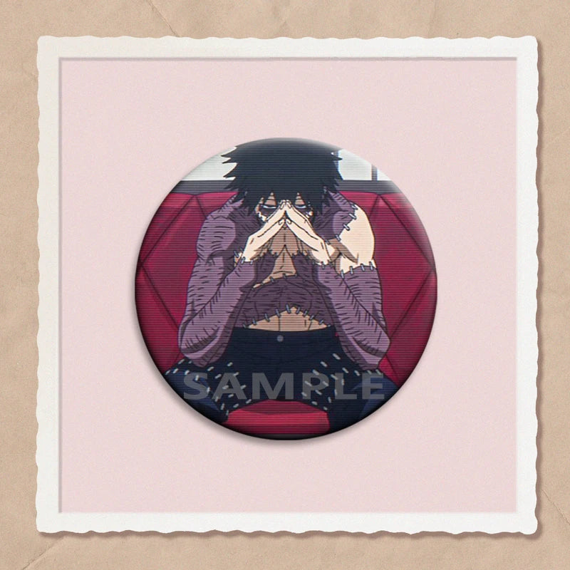My Hero Academia Dabi Button Pin