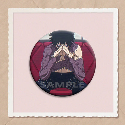 My Hero Academia Dabi Button Pin