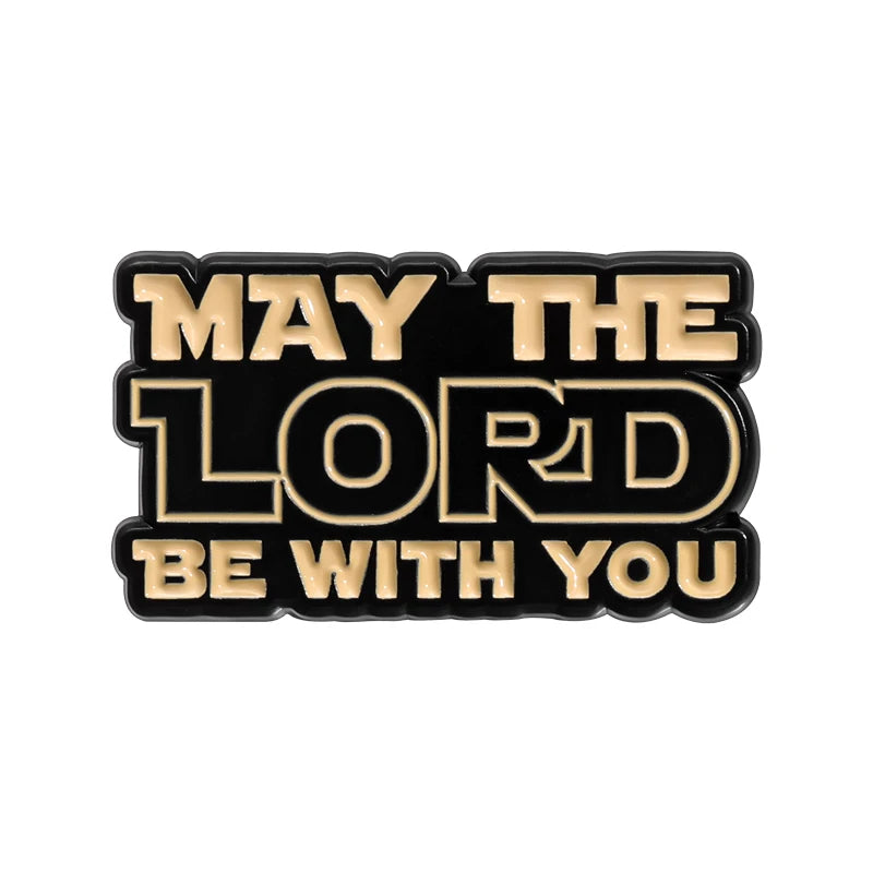 Food Wars May The Fork Be With You Enamel Pin