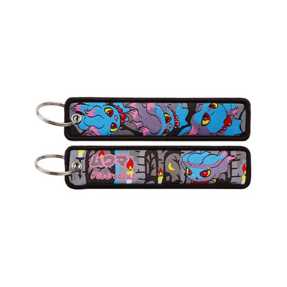 Anime Cute Animals Keyring