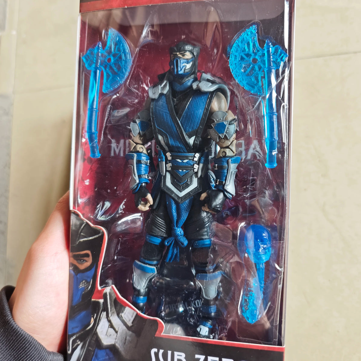 Anime SUB ZERO SCORPION Articulated Figure