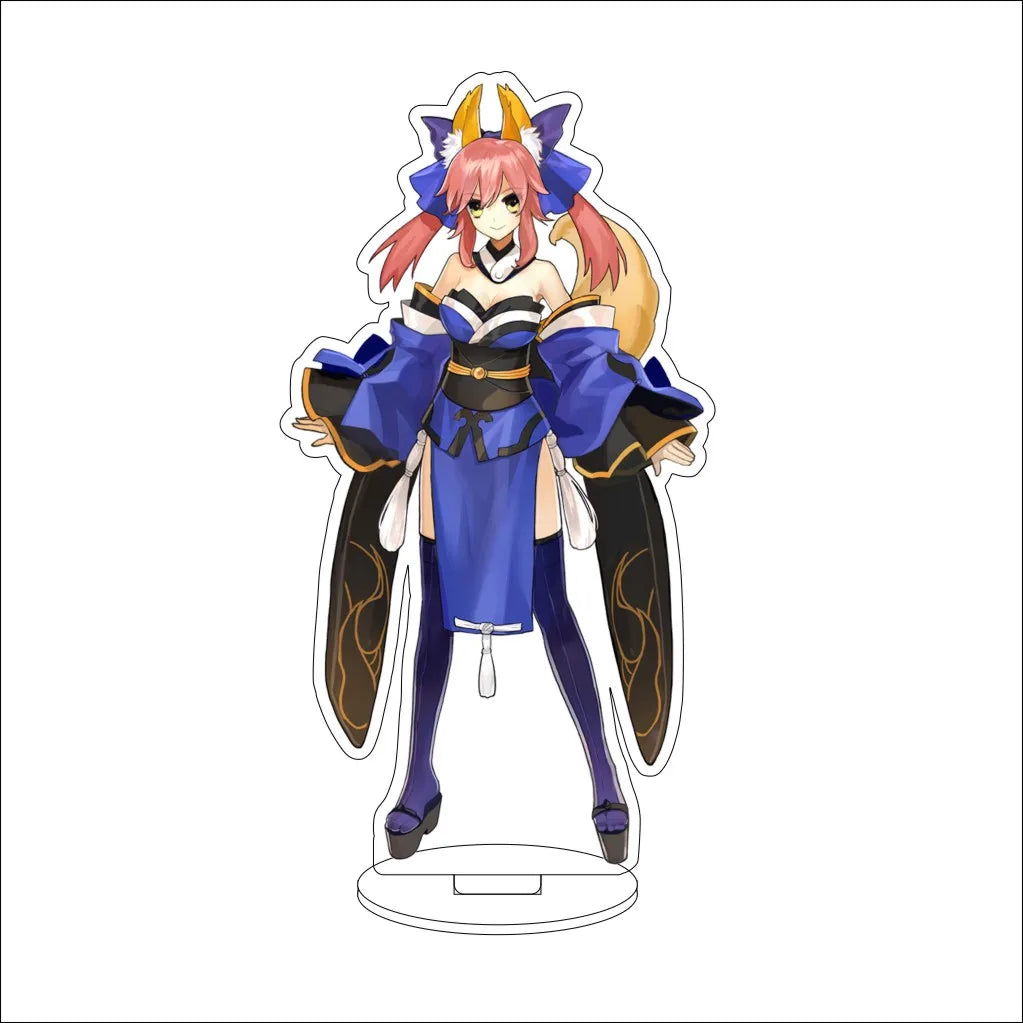 16CM Anime Fate stay night Cosplay Acrylic Stand Ornaments