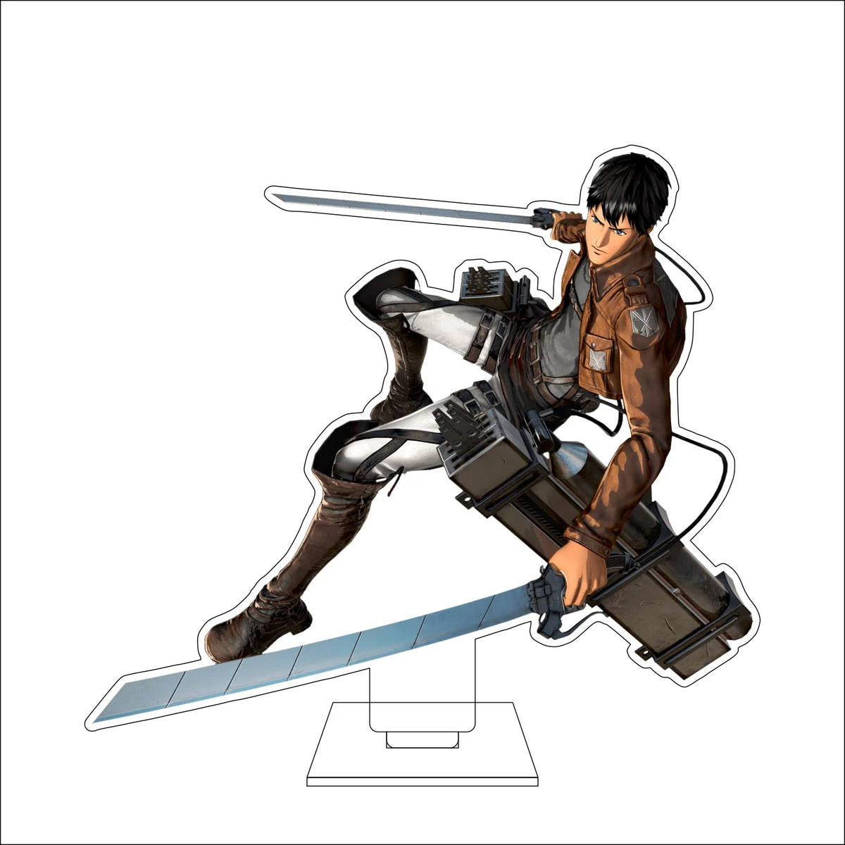 16CM Anime Attack on Titan Cosplay Acrylic Figure Stand Plate Ymir Sasha Braus Conny Springe Ornaments Gifts