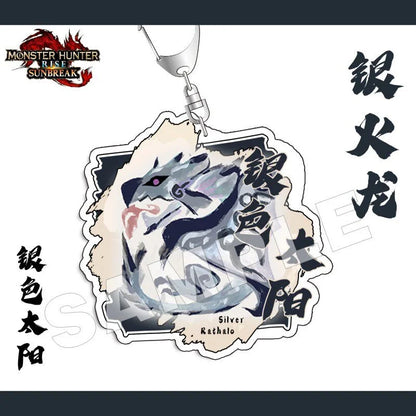 Monster Hunter Rise Sunbreak Acrylic Keychain