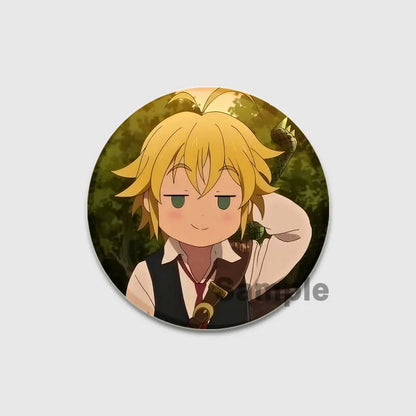 The Seven Deadly Sins Badge Brooch