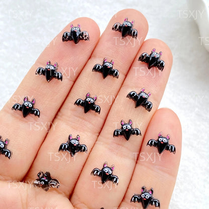 Halloween Skull Nail Charms