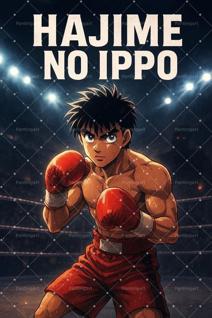 Hajime No Ippo Boxing Canvas