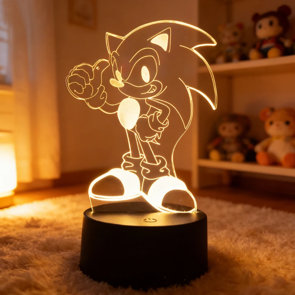 Sonic The Hedgehog LED Lamp
