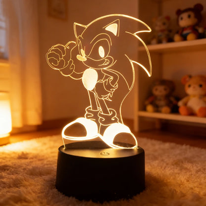 Sonic The Hedgehog LED Lamp