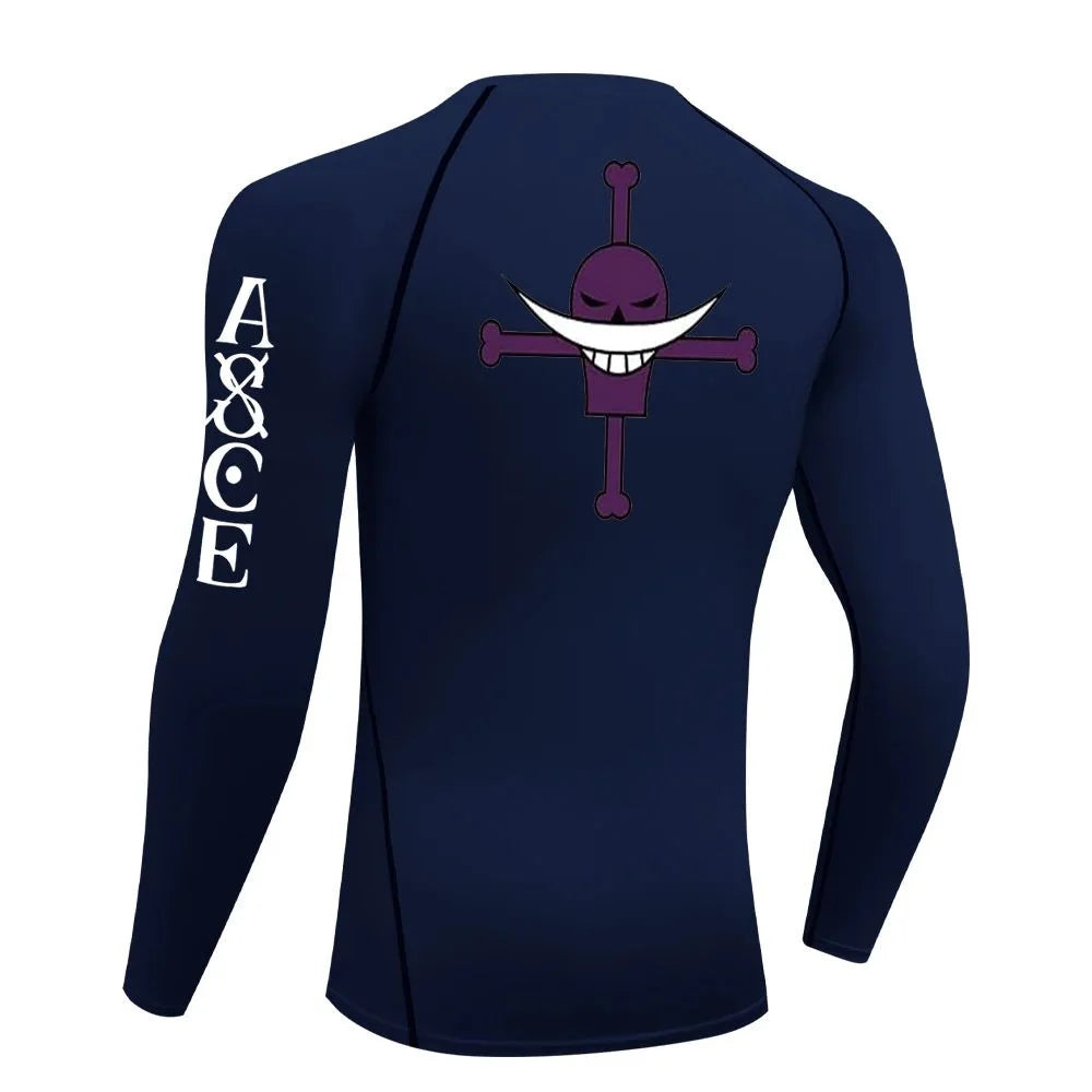 One Piece Luffy Rash Guard