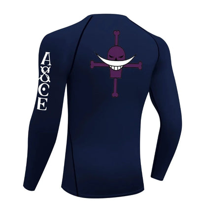 One Piece Luffy Rash Guard