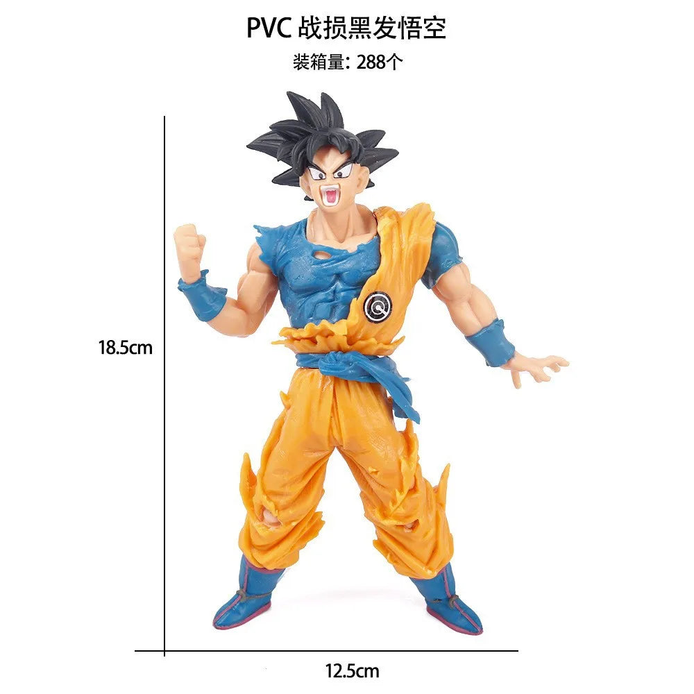 Dragon Ball Z Super Saiyan Son Goku Action Figure Set - Includes Son Gohan Vegeta Broly Piccolo Majin Buu Collectible