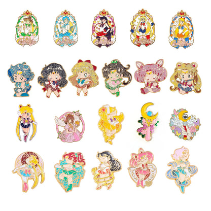 Sailor Moon Tsukino Usagi Enamel Keychain