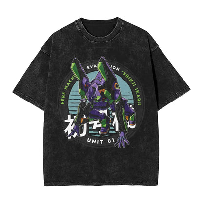 Neon Genesis Evangelion EVA Unit-01 Oversized T-Shirt