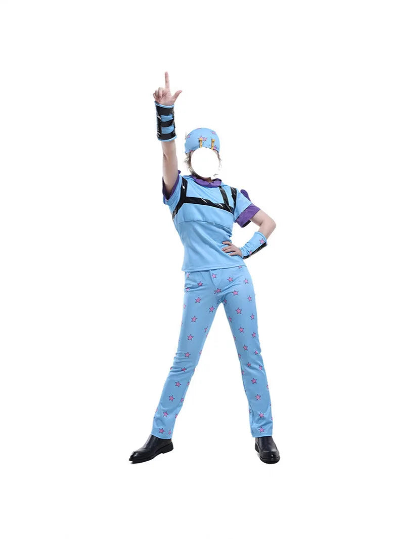 JoJo's Bizarre Adventure Johnny Joestar Cosplay Costume