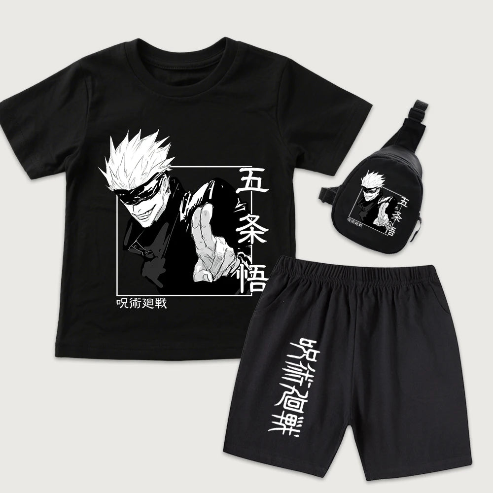 Jujutsu Kaisen Satoru Gojo Shorts Set