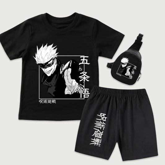 Jujutsu Kaisen Satoru Gojo Shorts Set