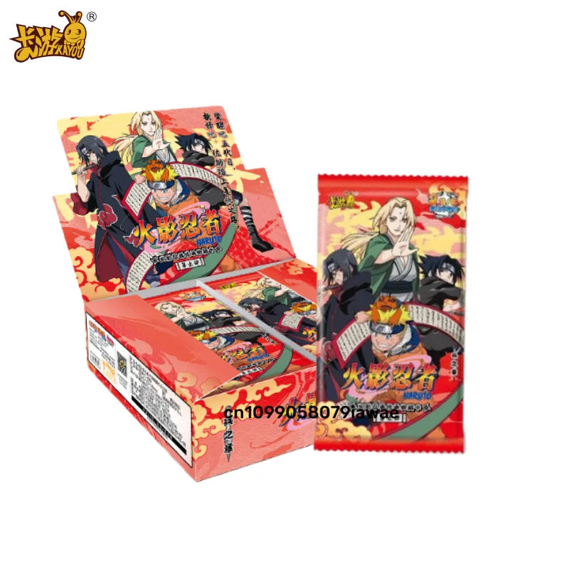KAYOU Authentic NARUTO Card Soldier Chapter 9 Uchiha Sasuke Tsunade Orochimaru Anime Cartoon Game Collection Peripheral Gifts