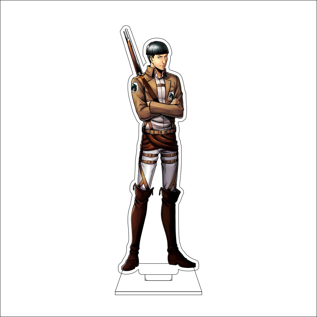 16CM Anime Attack on Titan Cosplay Acrylic Figure Stand Plate Ymir Sasha Braus Conny Springe Ornaments Gifts