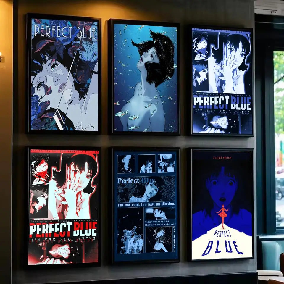 Perfect Blue Poster Wall Art