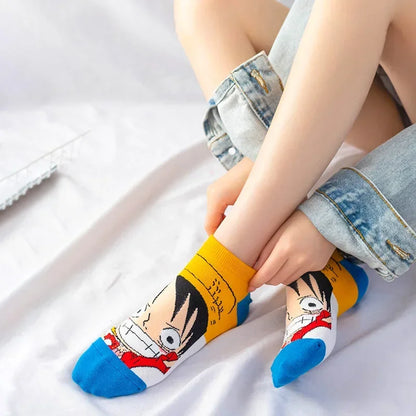 One Piece Luffy Boat Socks