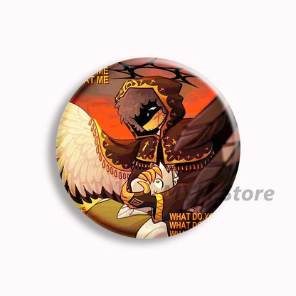 Forsaken Telamon Button Pin
