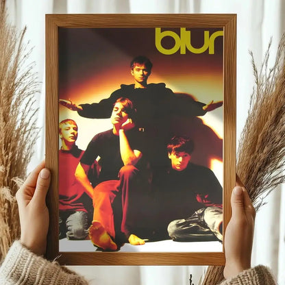 B-Blur Band Poster