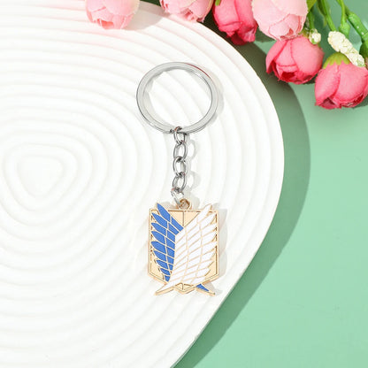Attack on Titan Enamel Keychain