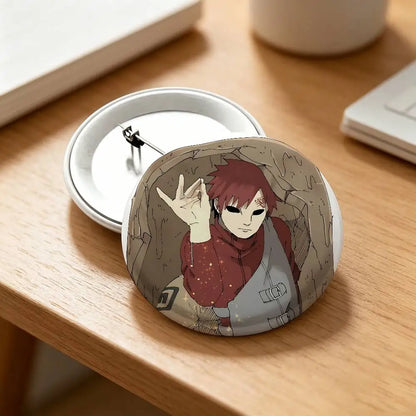G-Gaara Badges Tinplate Soft Button Pin Brooch Metal Badge Custom Jewelry Accessories Hat Bag Lapel
