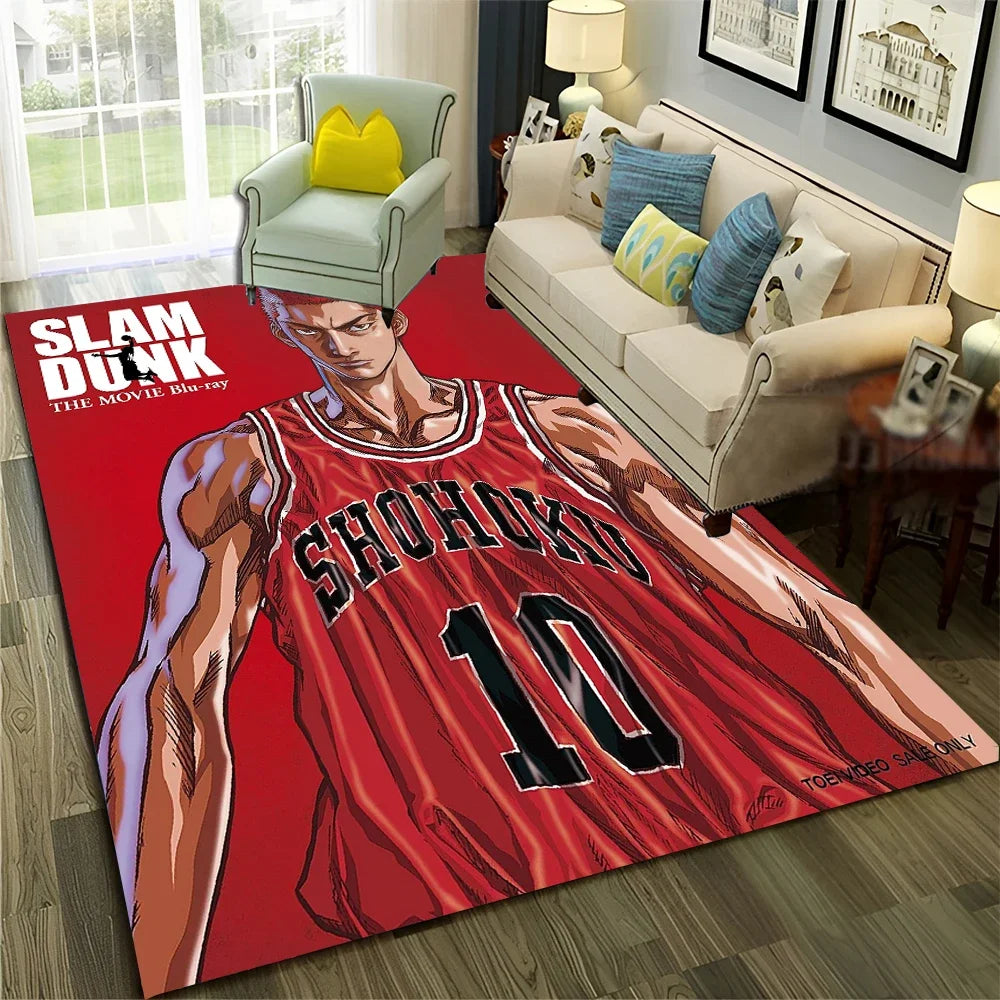 Slam Dunk Basketball Rug