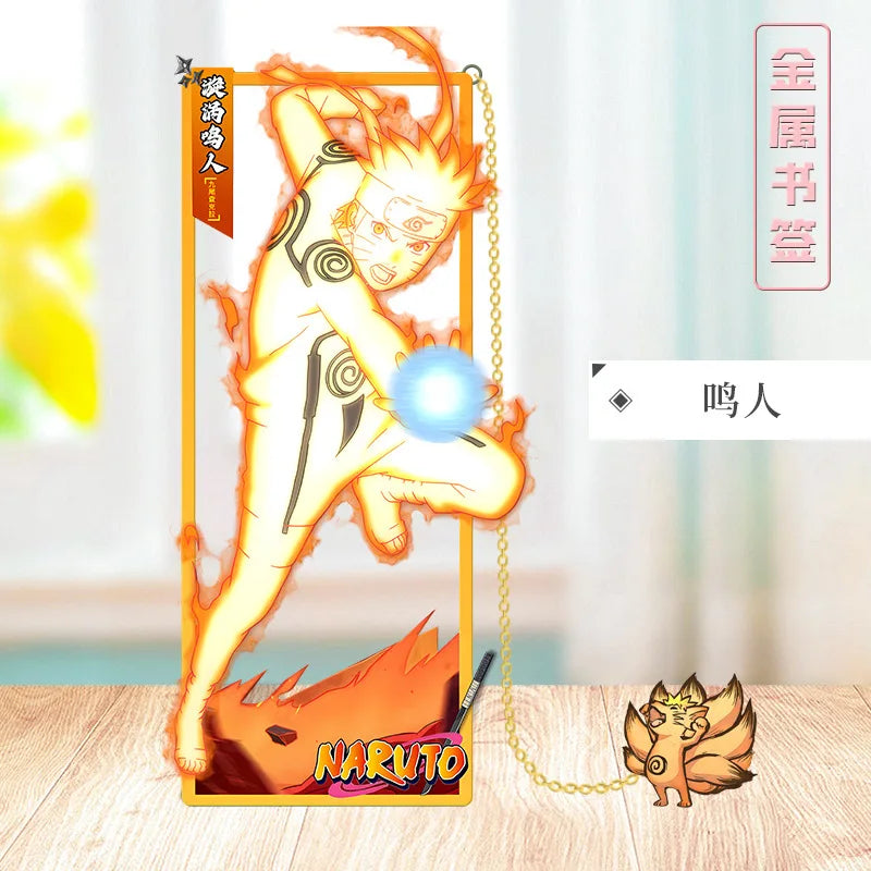 Naruto Sasuke Metal Bookmark