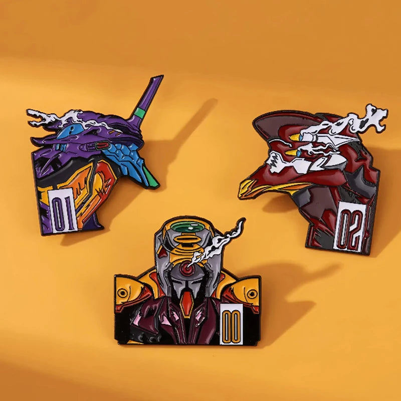 Evangelion Rei Ayanami Enamel Pins