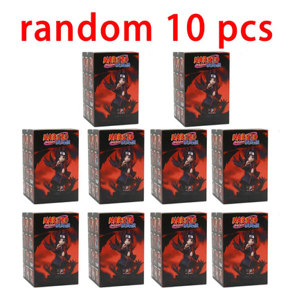 1-12pcs Naruto Blind Box Figure Toys Shippuden Akatsuki Arc Series Trendy Mystery Box PVC Model Surprise Christmas Toys Gift