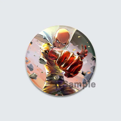 One Punch Man Saitama Lapel Pin